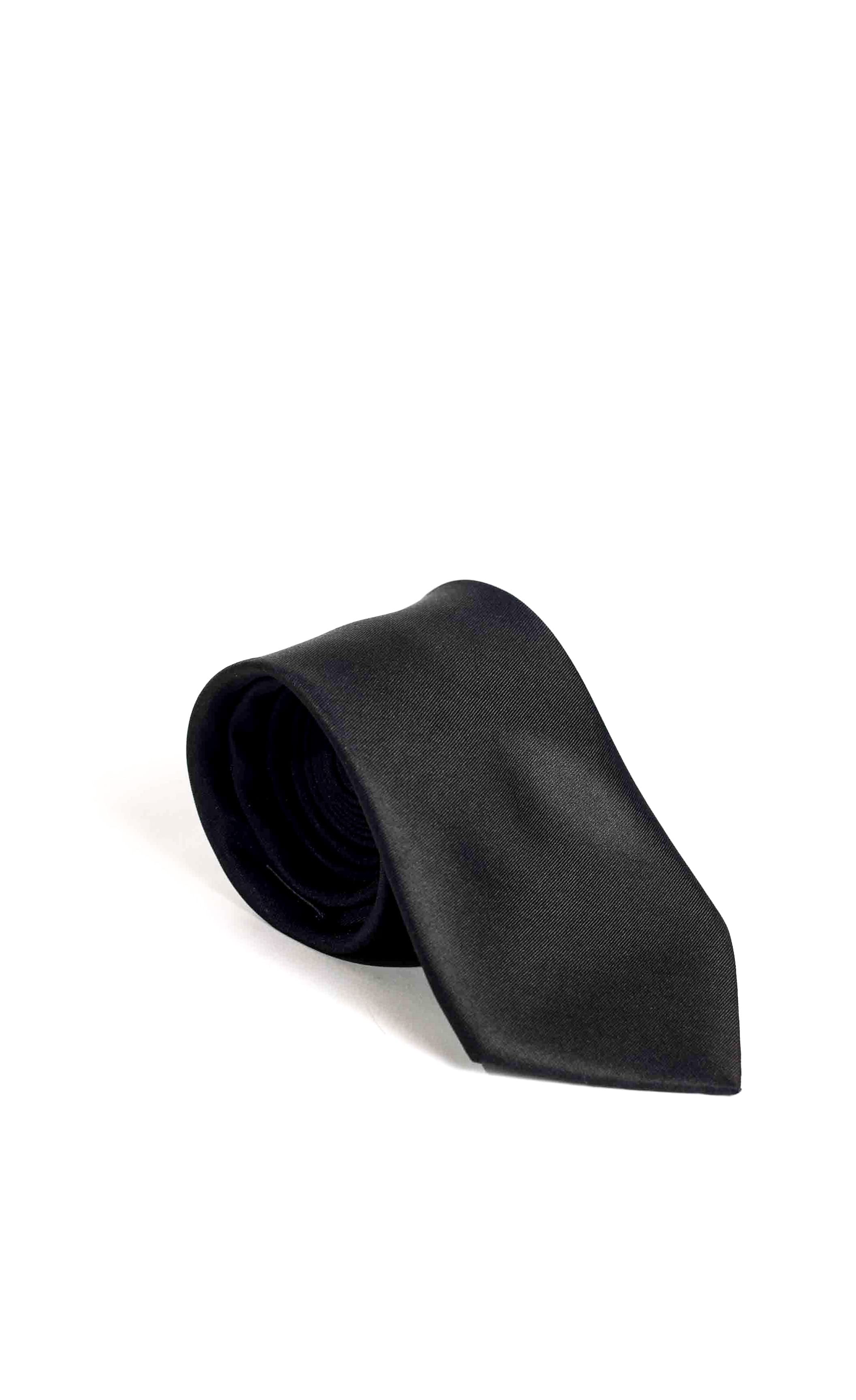 Black Shot luxury silk tie